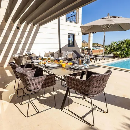 Luxury Anna With Private Pool & Jet Pool Near Dubrovnik Ivanica